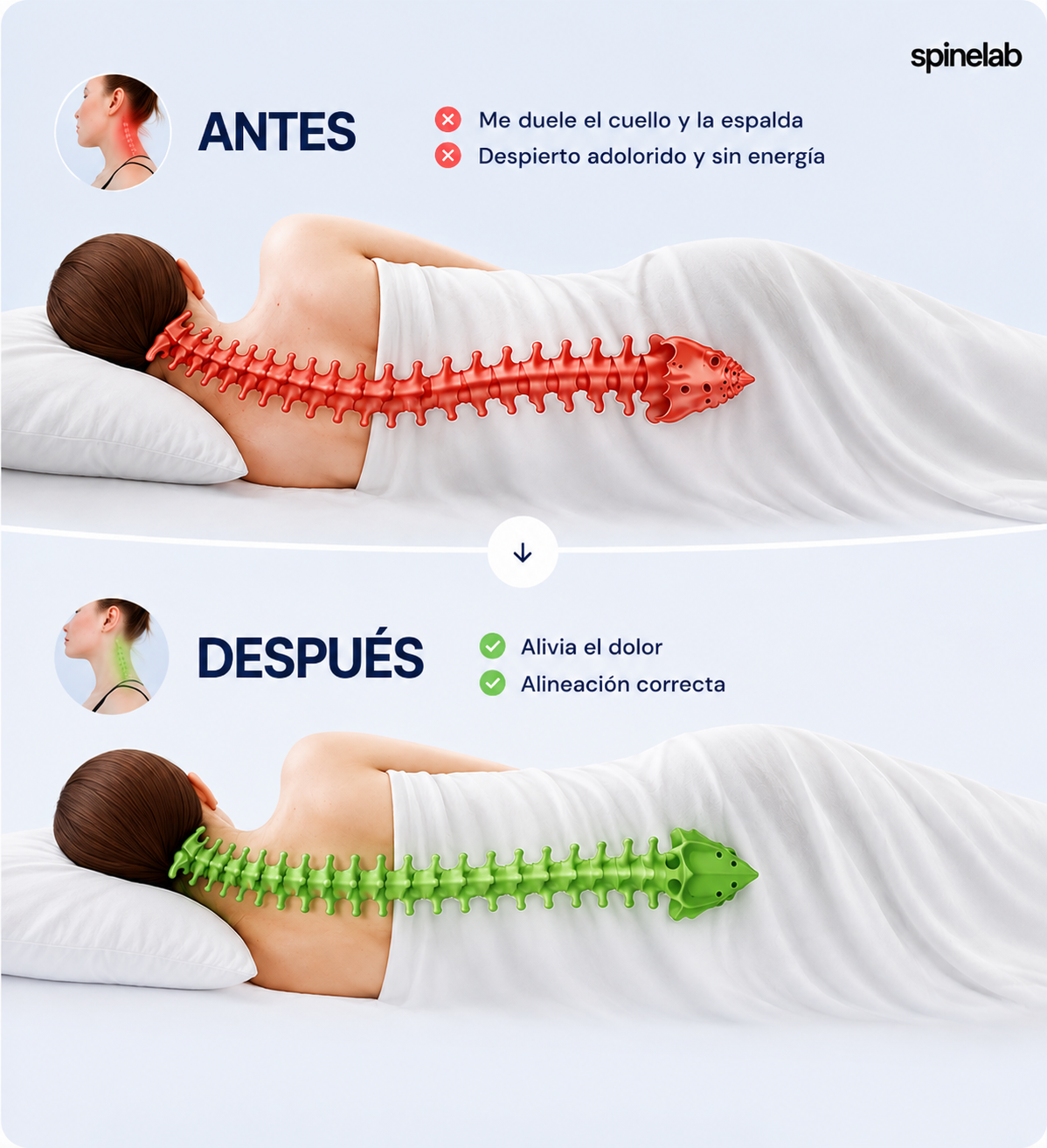 SpineLab - Almohada Cervical